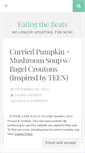 Mobile Screenshot of eatingthebeats.com